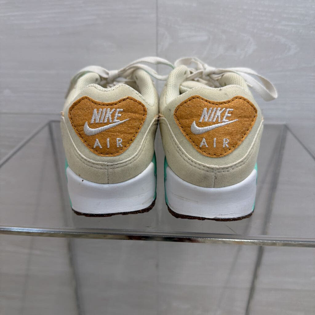 Nike White/ Multi Air Max 90 LX Happy Pineapple Sneakers 7