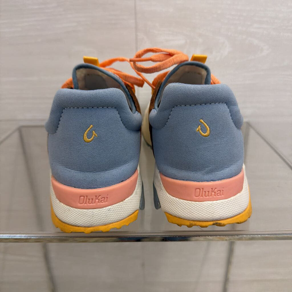 OluKai Wailuku White/ Multi Sneakers 7