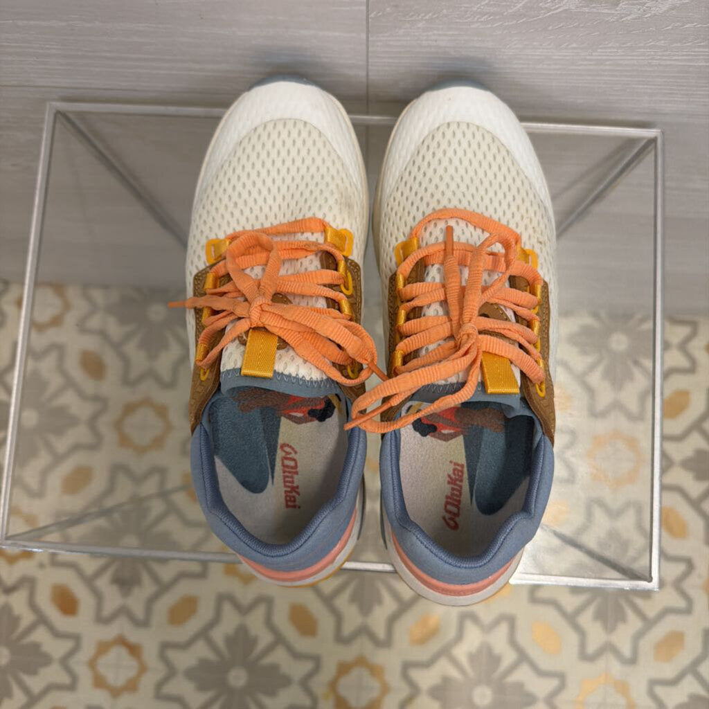 OluKai Wailuku White/ Multi Sneakers 7