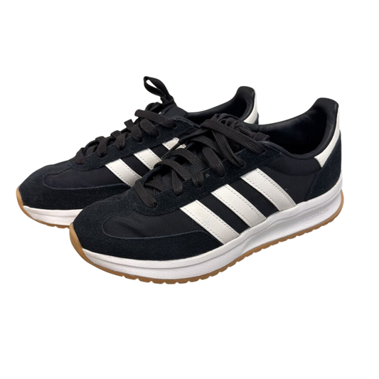 Adidas Black/ White Run 70s 2.0 Sneakers 6.5