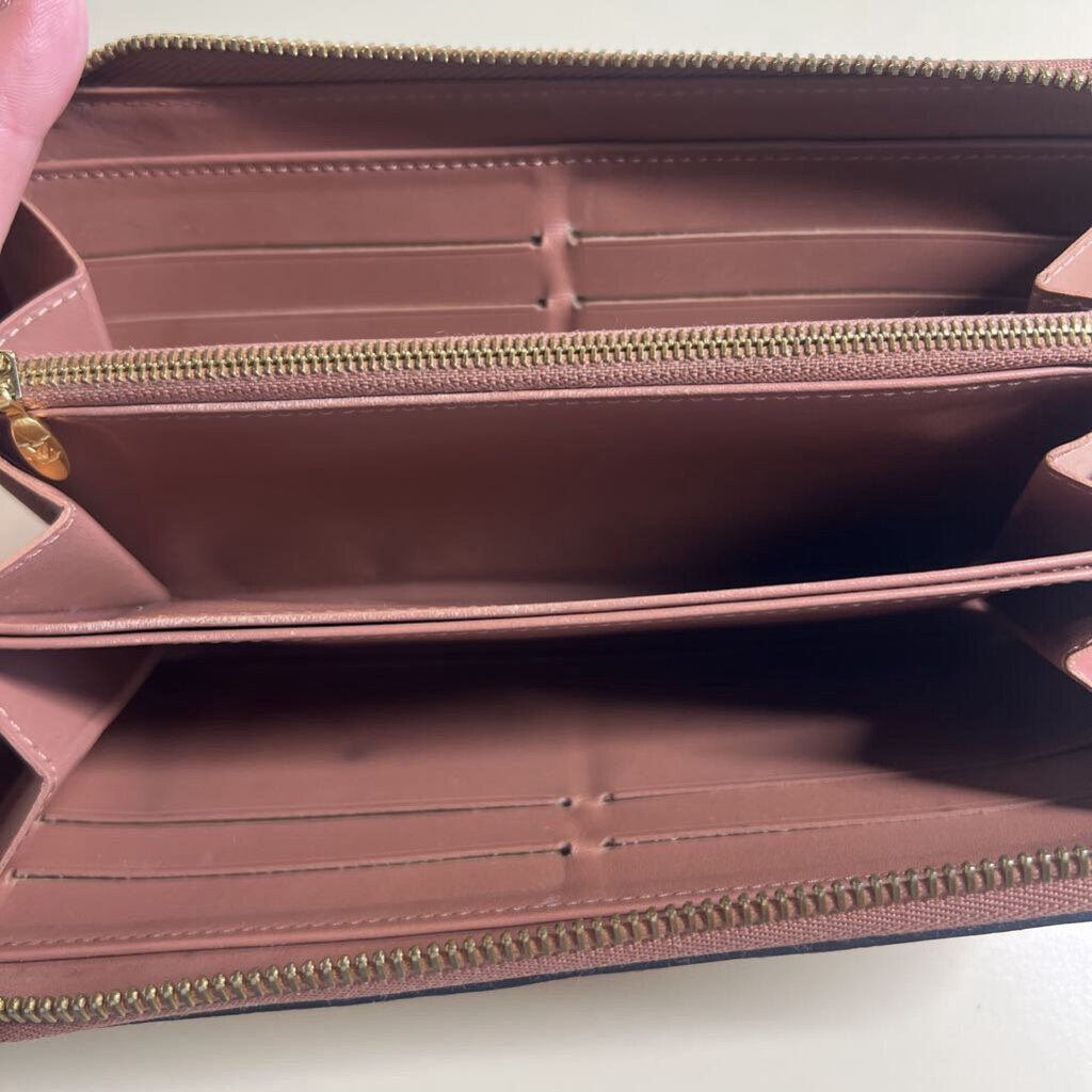 Louis Vuitton Brown Monogram Leather Emilie Wallet