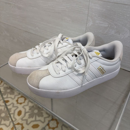 Adidas White VL Court 3.0 Sneakers 7