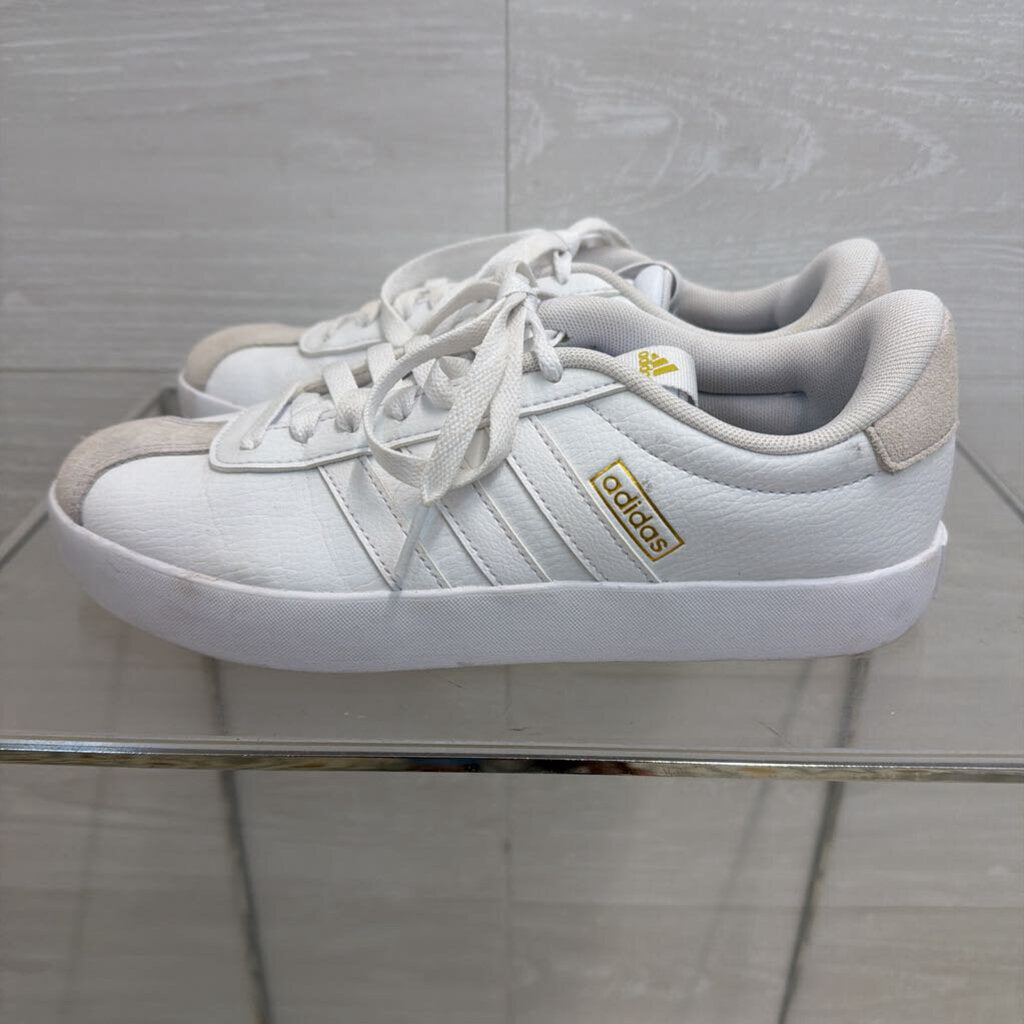 Adidas White VL Court 3.0 Sneakers 7