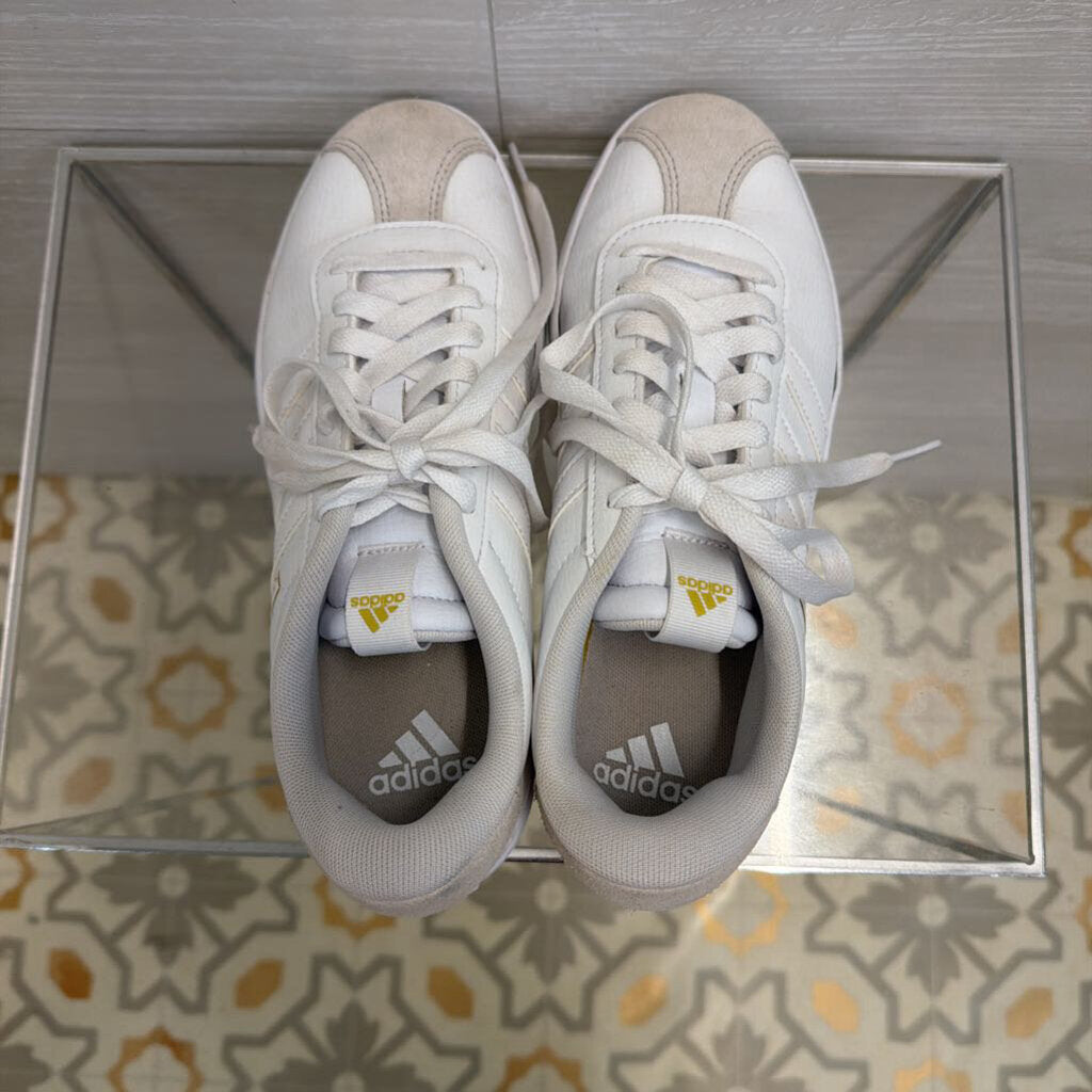 Adidas White VL Court 3.0 Sneakers 7