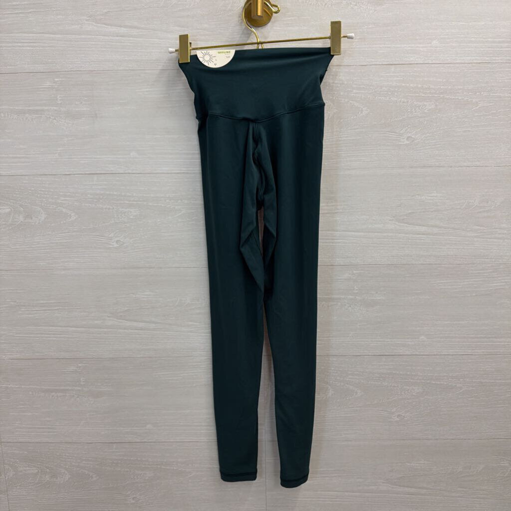 Offline by Aerie Green Cropped Leggings Extra Small