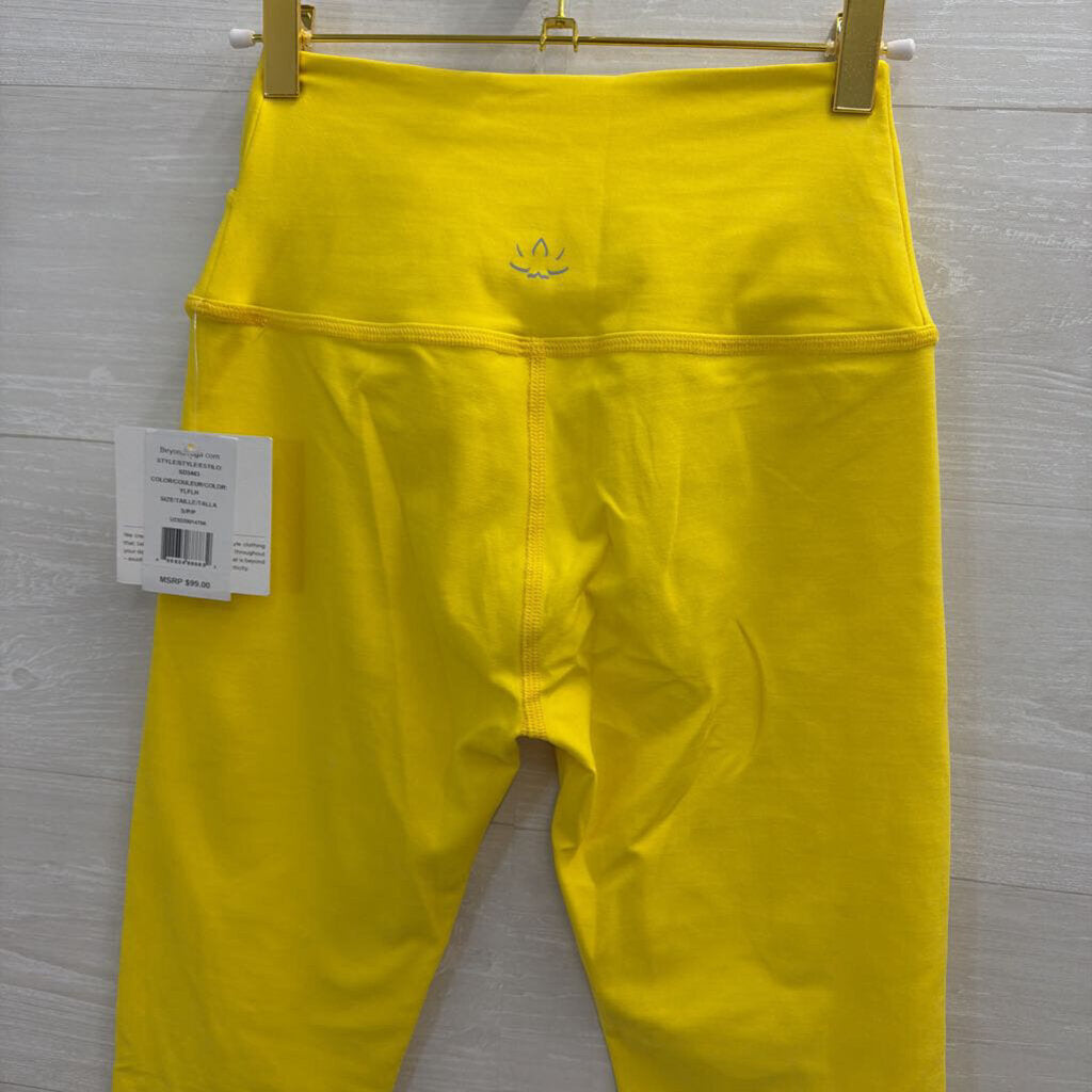 Beyond Yoga Yellow Soft Leggings Small
