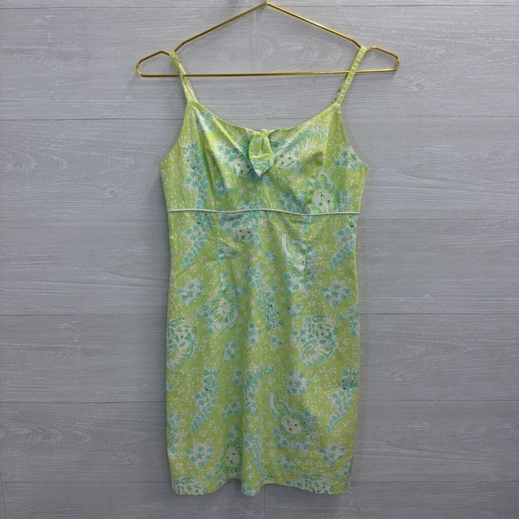 Vintage Lilly Pulitzer Jungle Printed Dress 0
