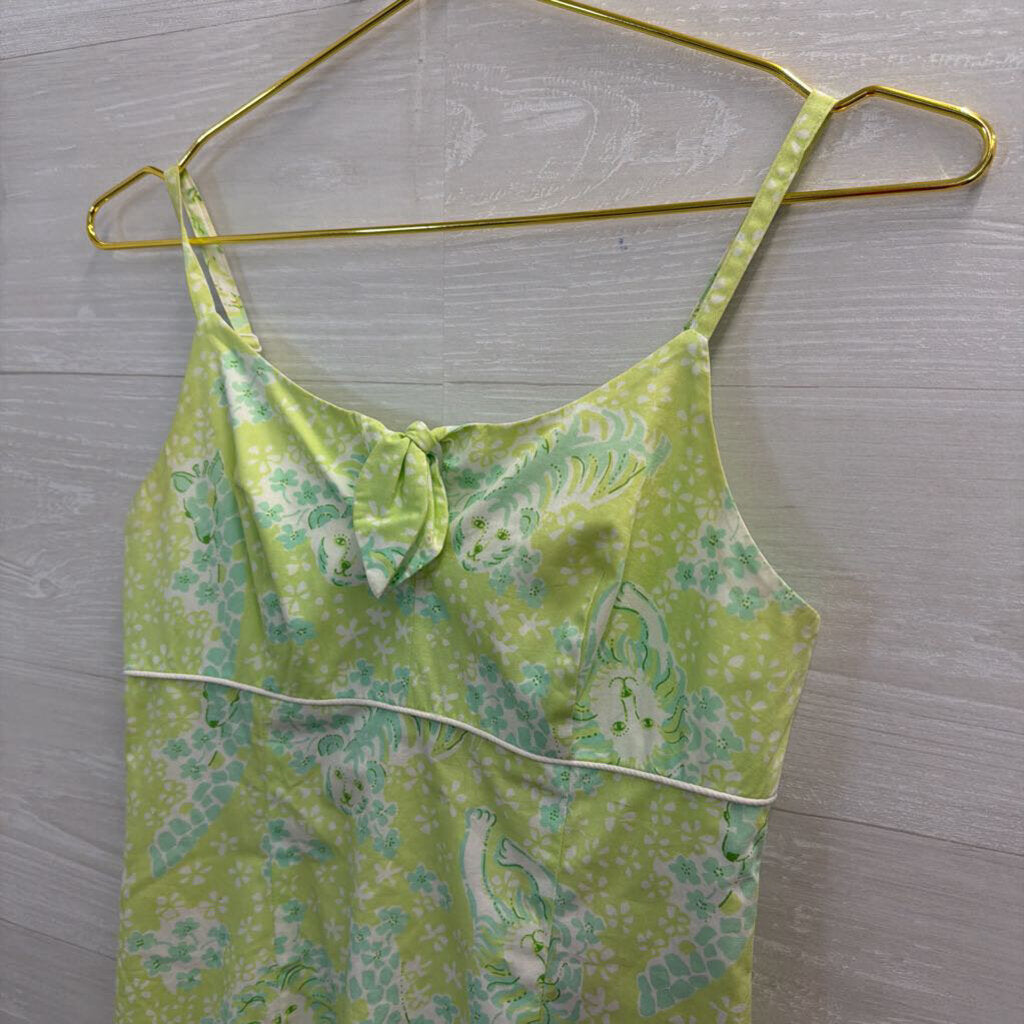 Vintage Lilly Pulitzer Jungle Printed Dress 0
