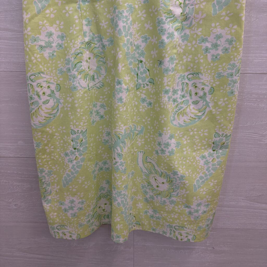 Vintage Lilly Pulitzer Jungle Printed Dress 0