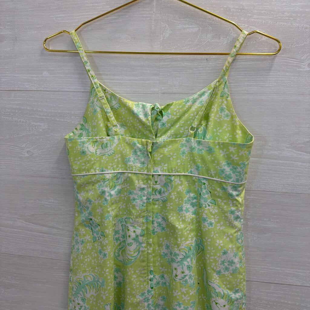 Vintage Lilly Pulitzer Jungle Printed Dress 0