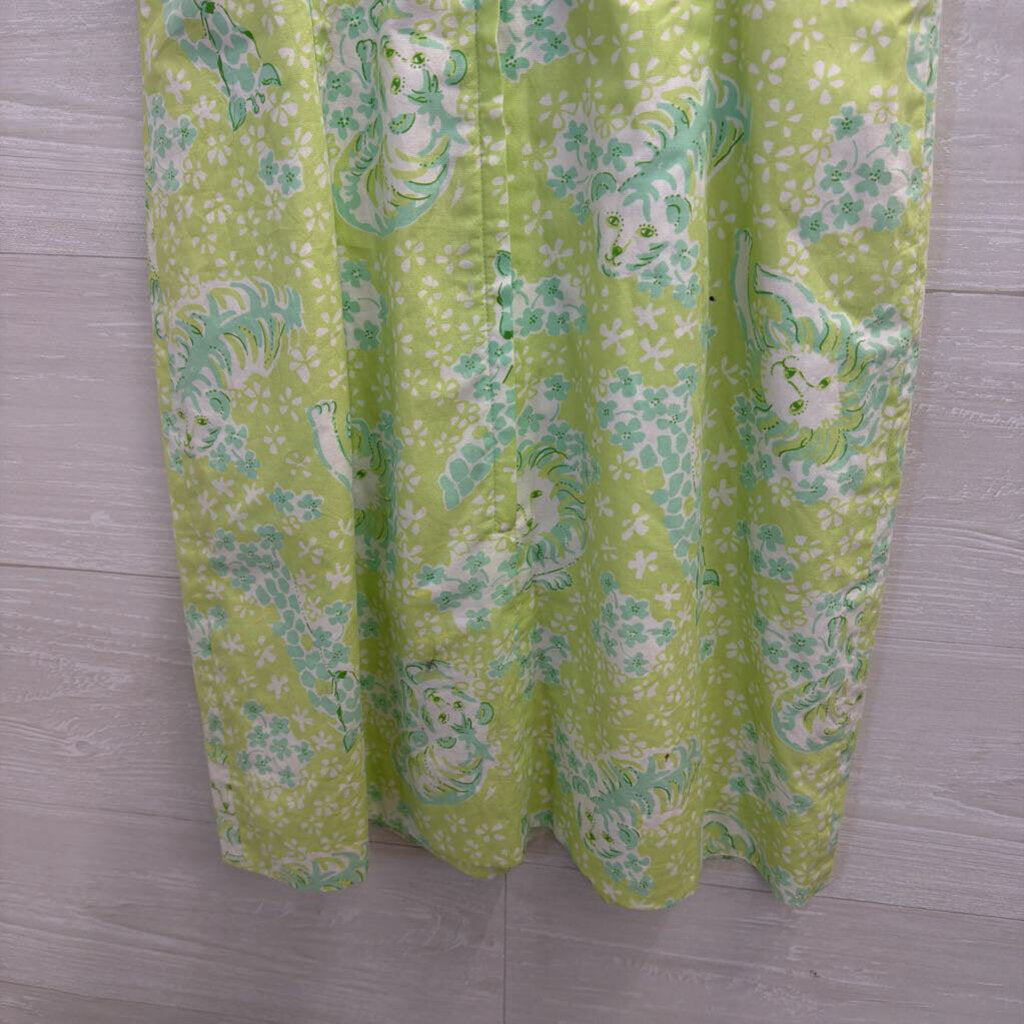 Vintage Lilly Pulitzer Jungle Printed Dress 0