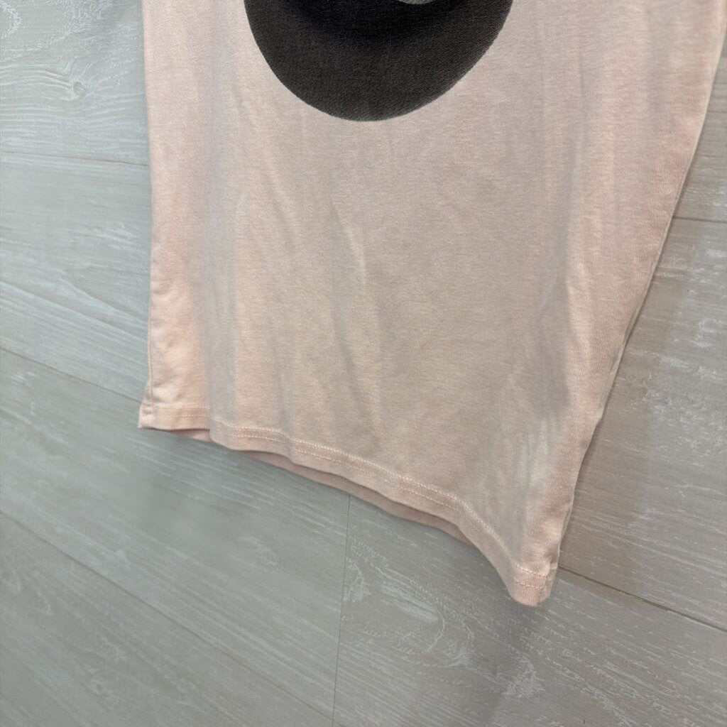 Edikted Pink Magic 8 Ball Cropped Short Sleeve Top Extra Small