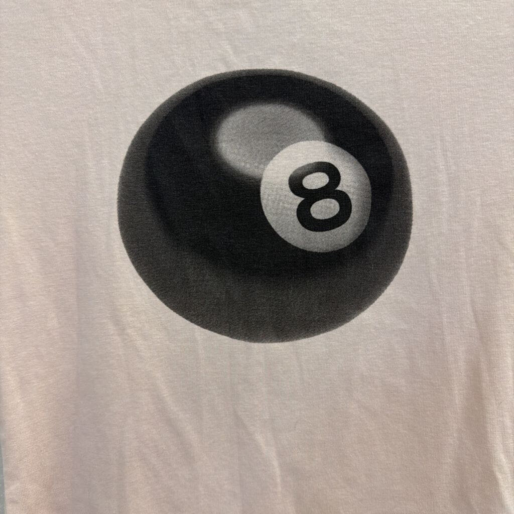 Edikted Pink Magic 8 Ball Cropped Short Sleeve Top Extra Small