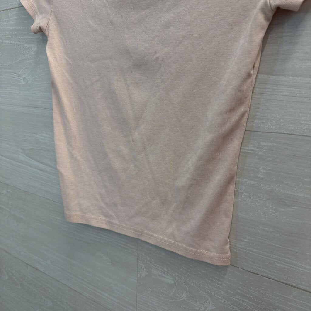 Edikted Pink Magic 8 Ball Cropped Short Sleeve Top Extra Small