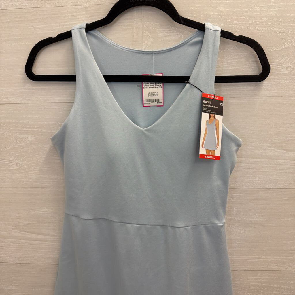 GapFit Blue Athletic Dress With Shorts Extra Small