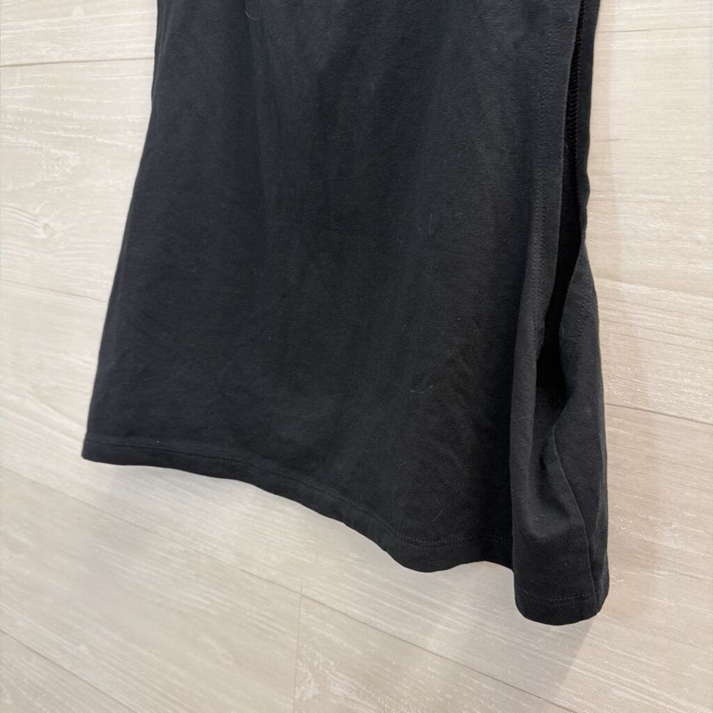 Under Armour Black Cropped Tank Top Extra Small