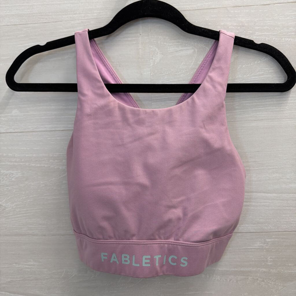 Fabletics Purple Sports Bra Small