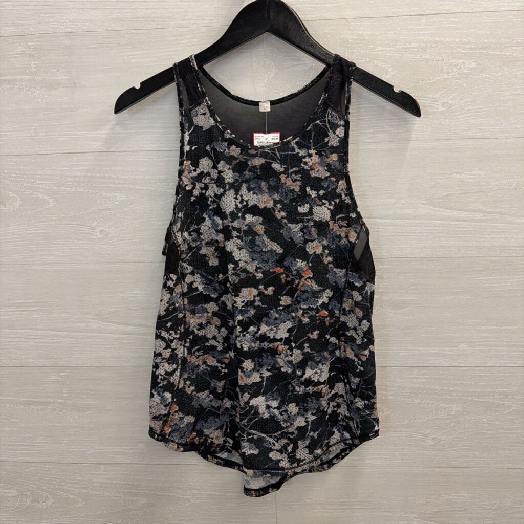 Lululemon Black/ Multi Print Tank Top 4
