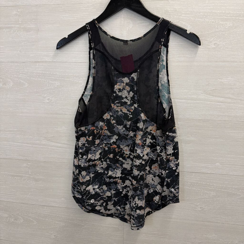 Lululemon Black/ Multi Print Tank Top 4