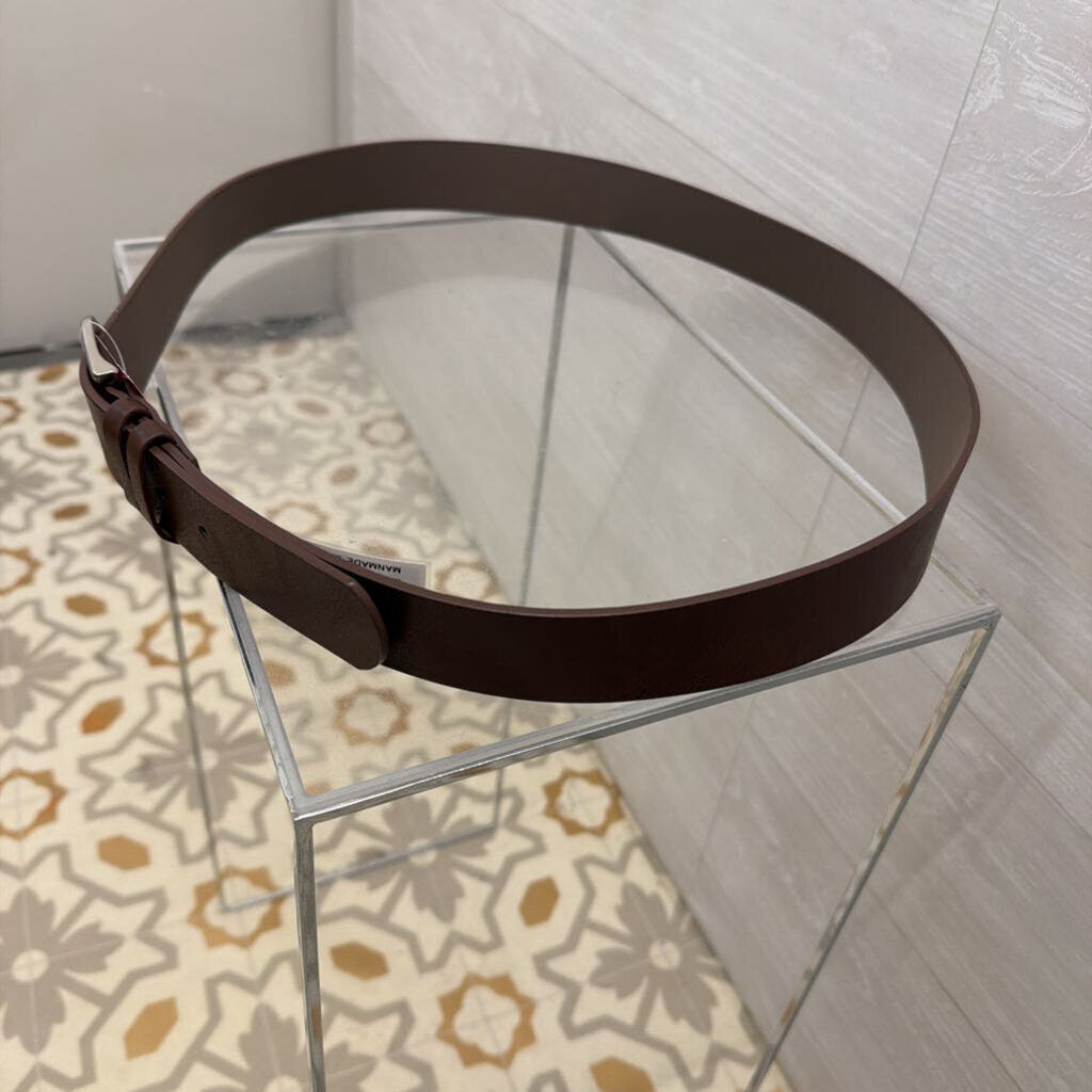 Brown Leather Belt 2XL