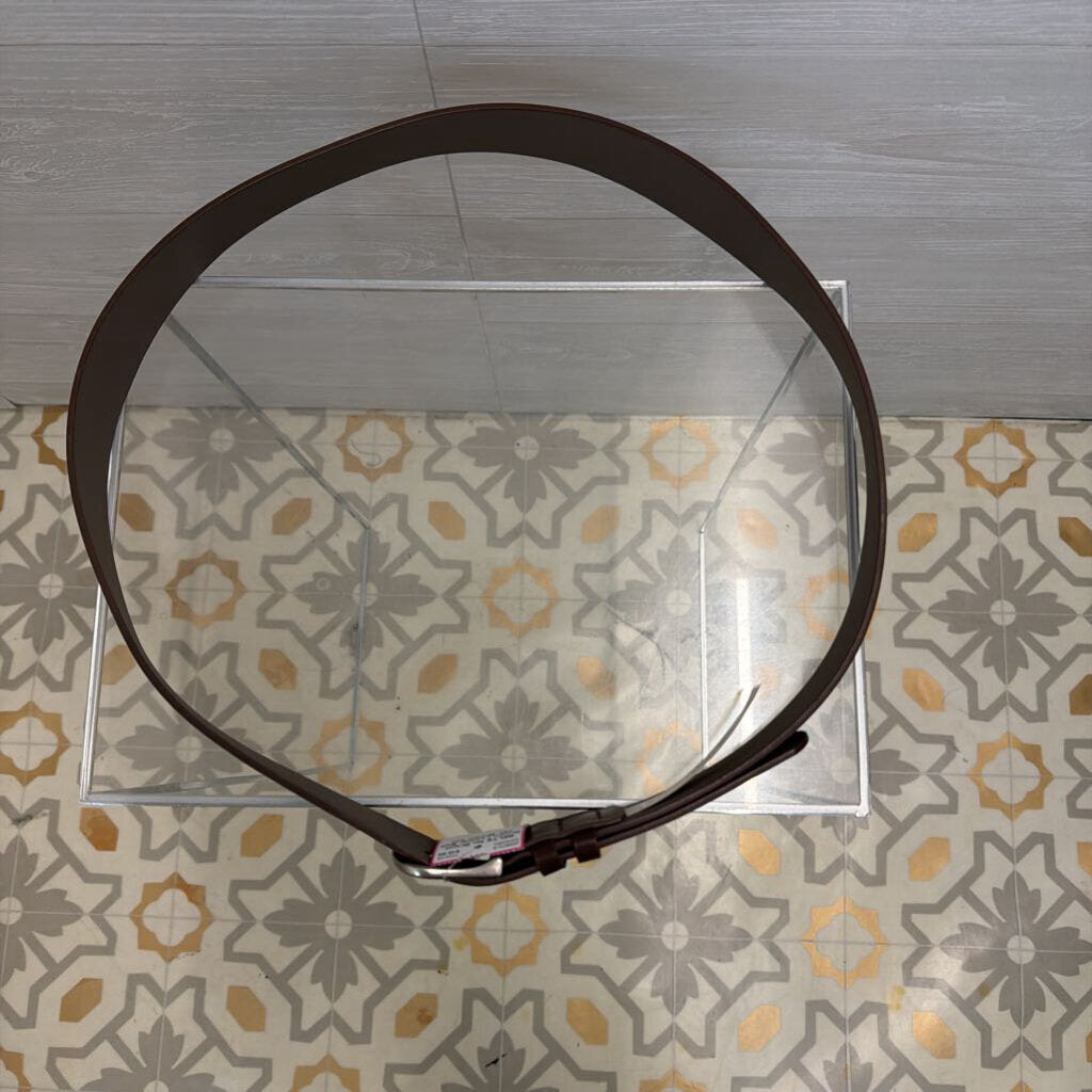 Brown Leather Belt 2XL