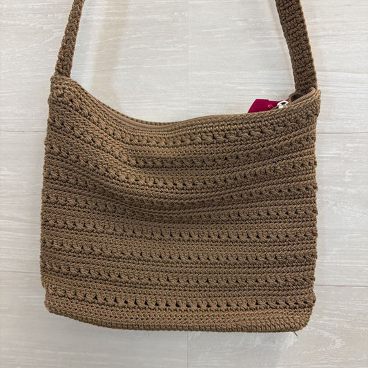 The Sak Brown Crochet Purse
