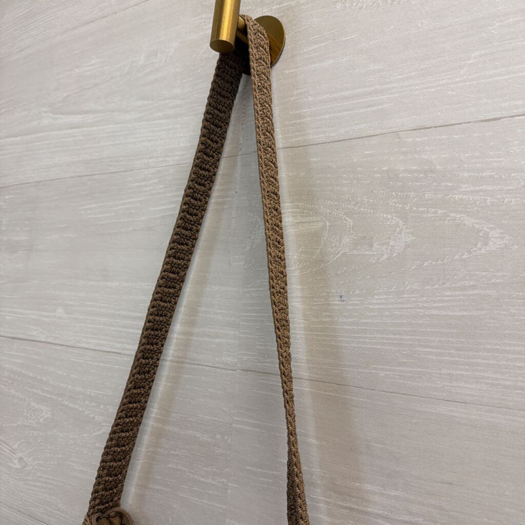 The Sak Brown Crochet Purse