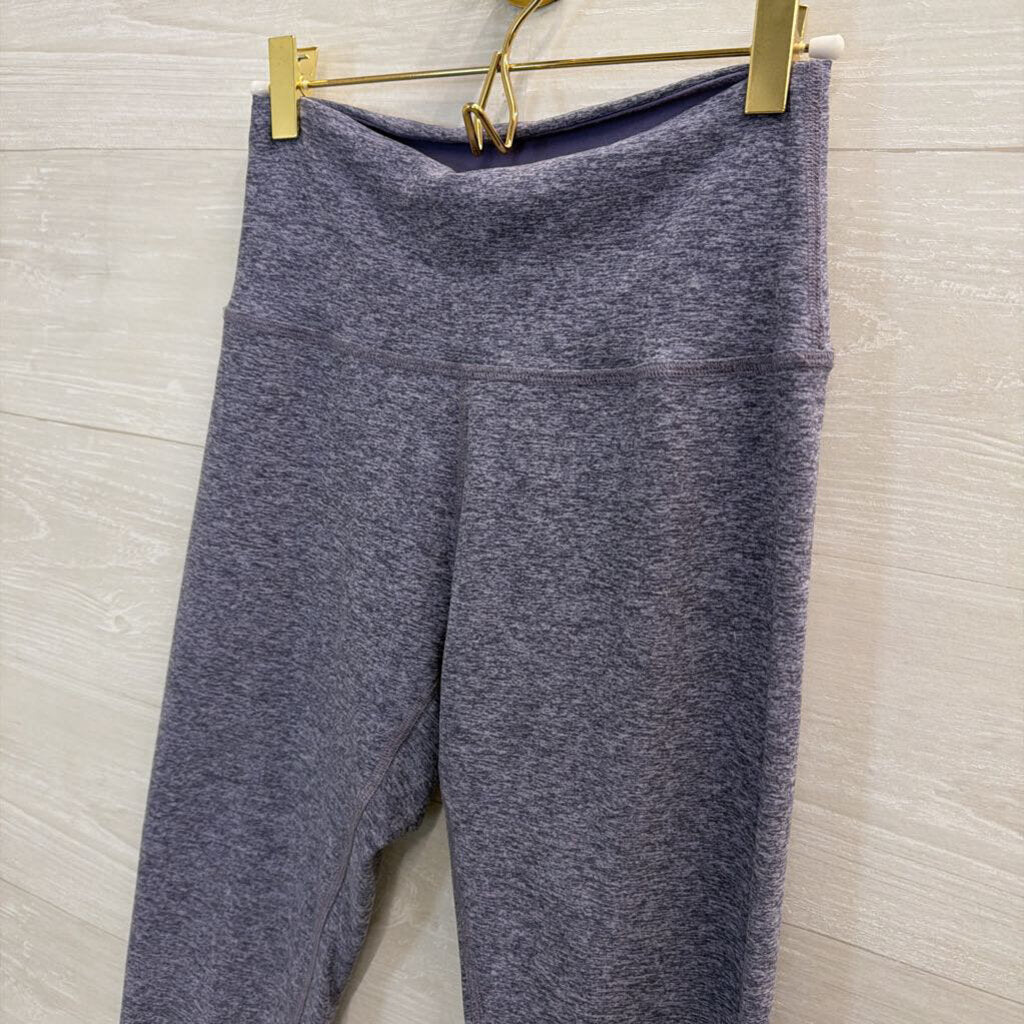 Beyond Yoga Soft Heathered Blue Leggings Medium