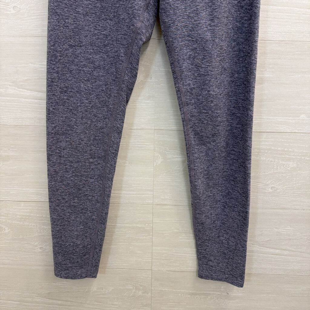 Beyond Yoga Soft Heathered Blue Leggings Medium
