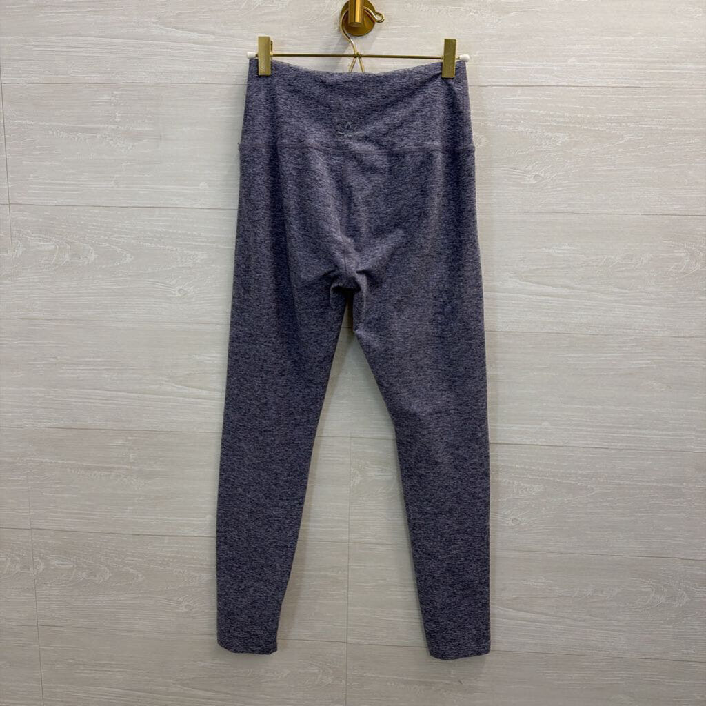Beyond Yoga Soft Heathered Blue Leggings Medium