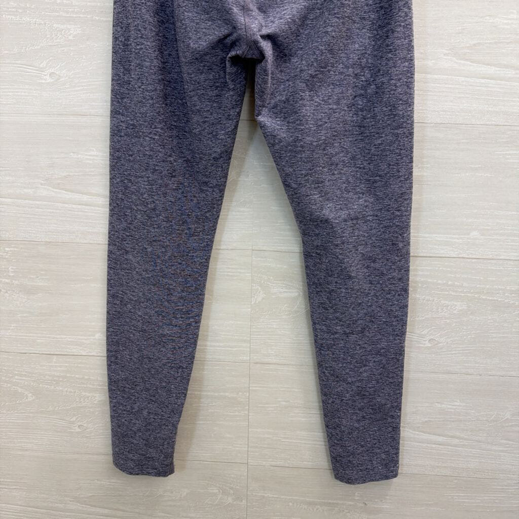 Beyond Yoga Soft Heathered Blue Leggings Medium
