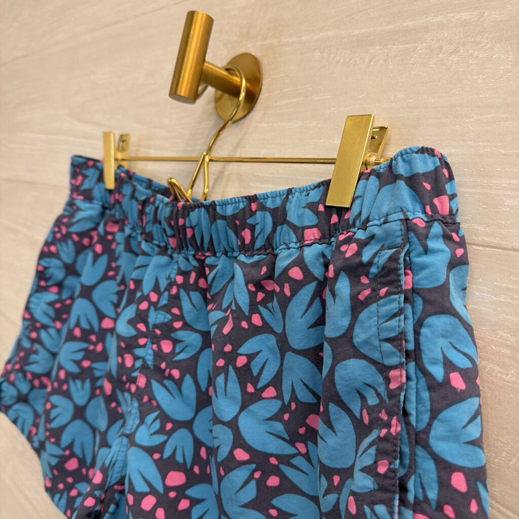 Patagonia Blue/ Pink Print Shorts Medium