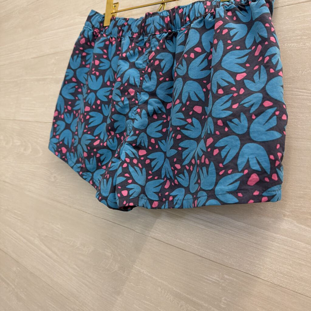 Patagonia Blue/ Pink Print Shorts Medium