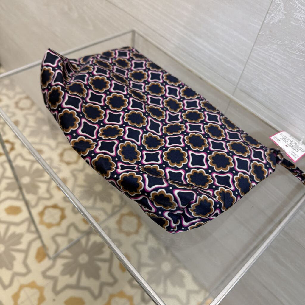 Vera Bradley Navy Print Cosmetic Bag