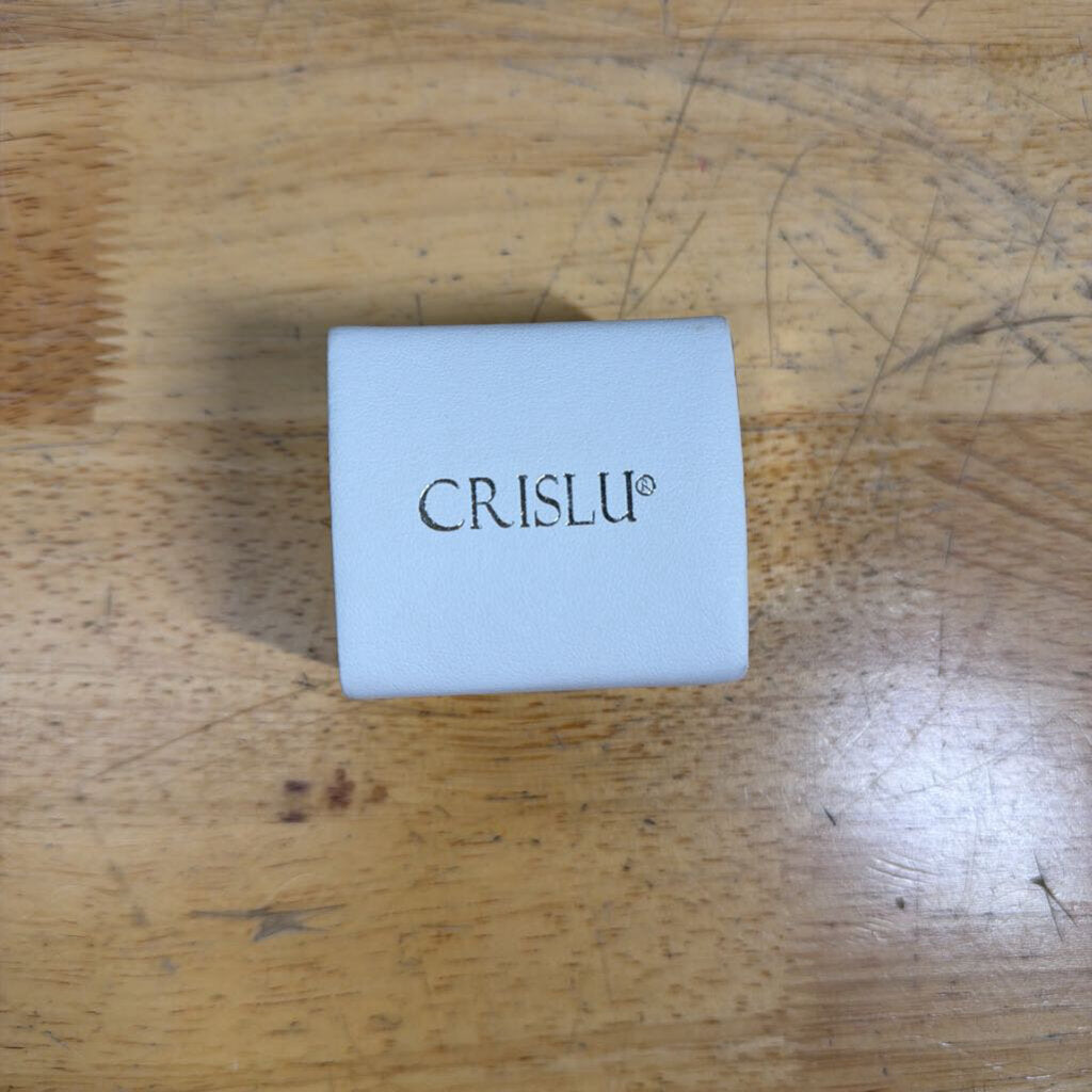 Crislu Sterling Silver Stud Earrings