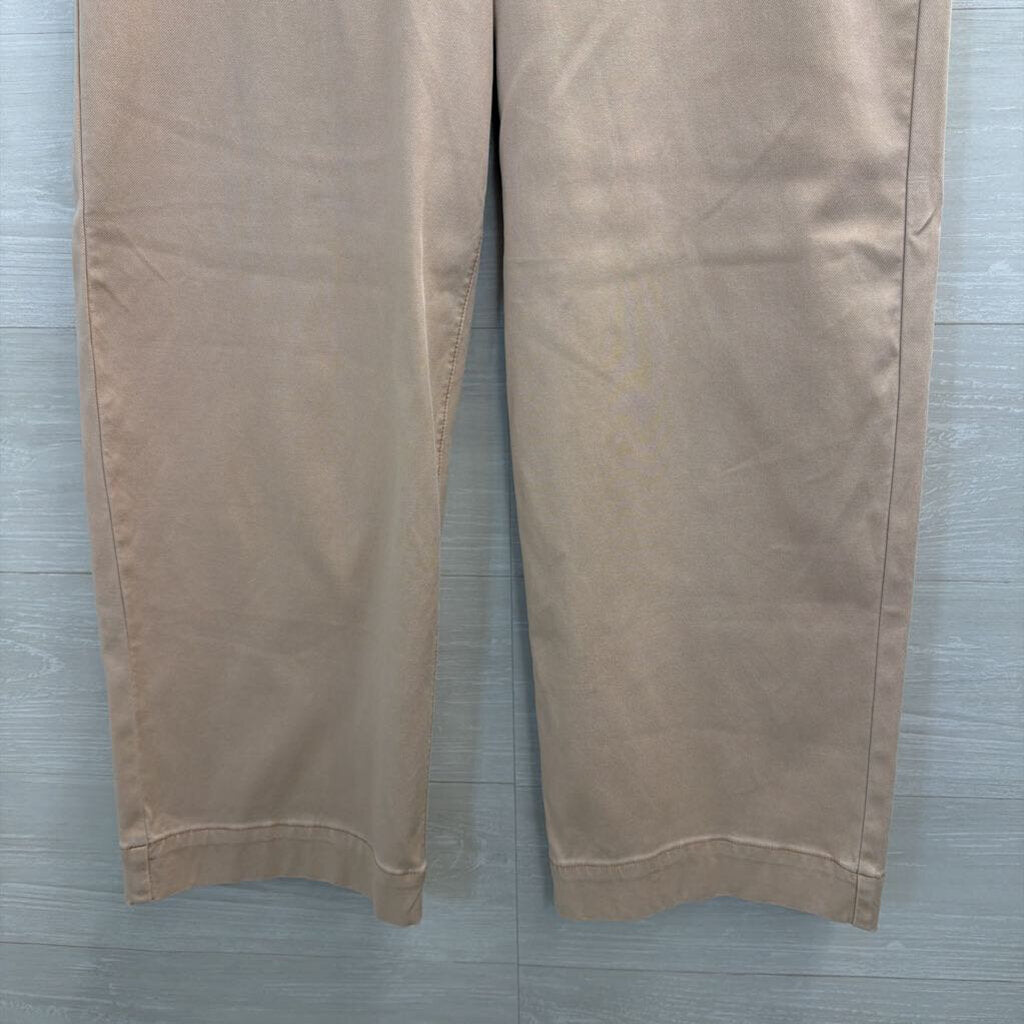 Spanx Pink Wide Leg Pull On Pants Large