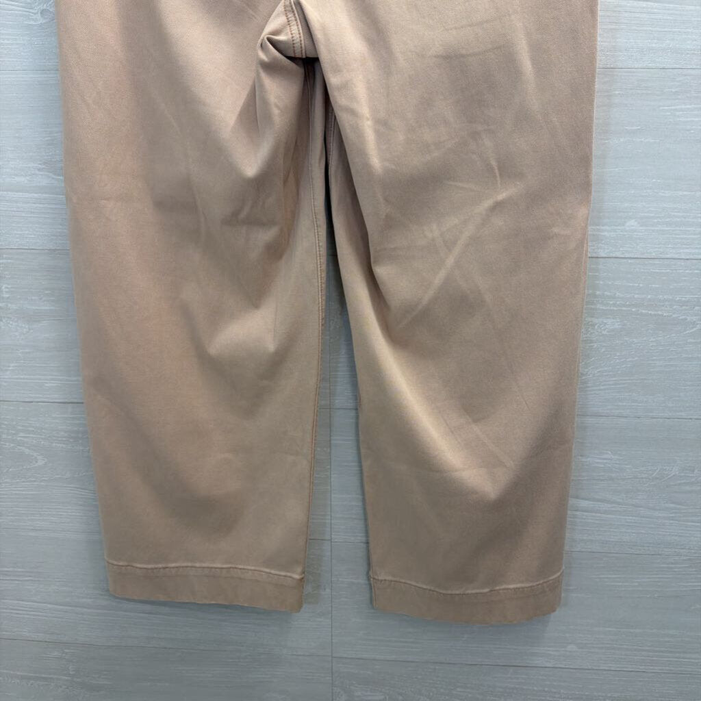 Spanx Pink Wide Leg Pull On Pants Large
