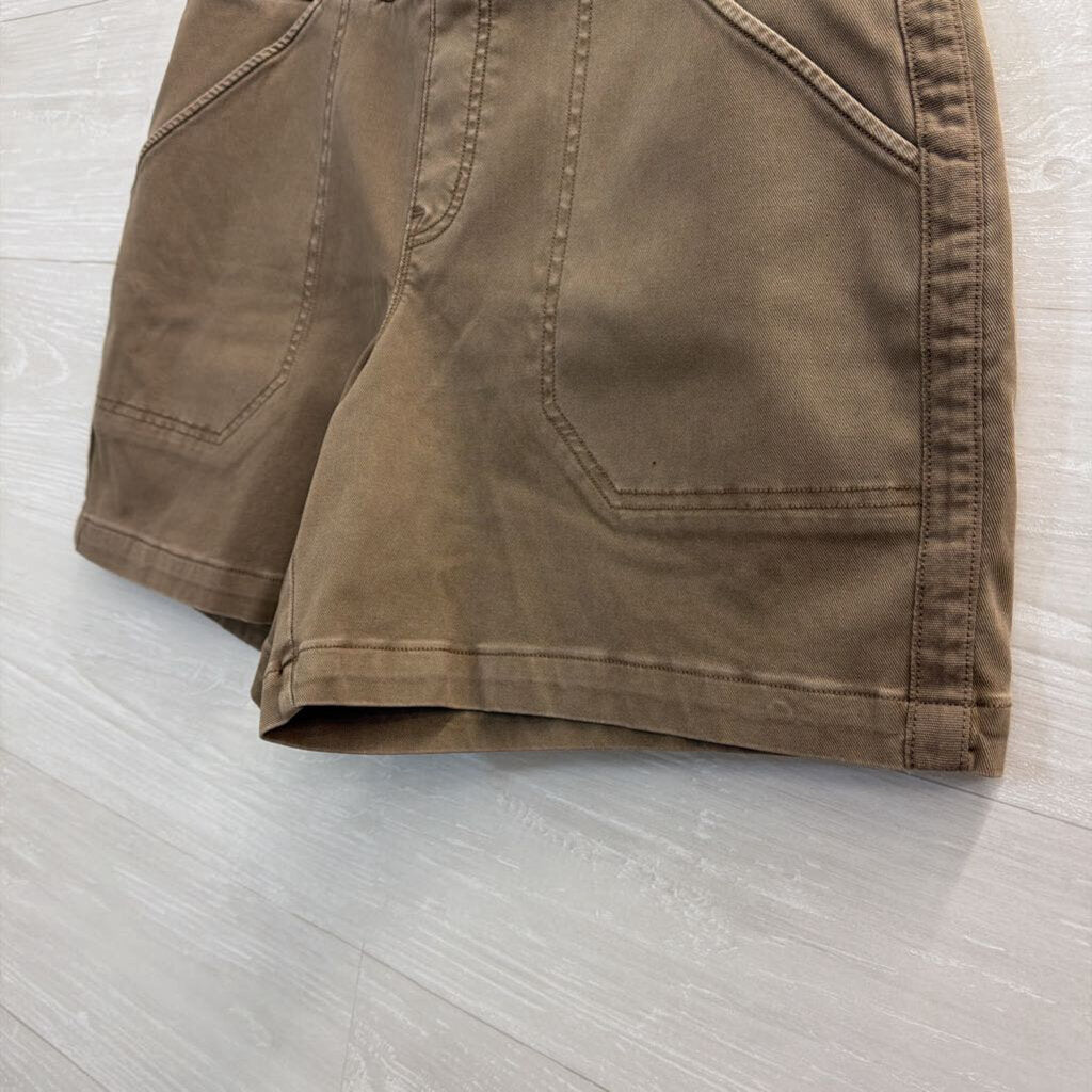 Spanx Brown Pull On Shorts Large