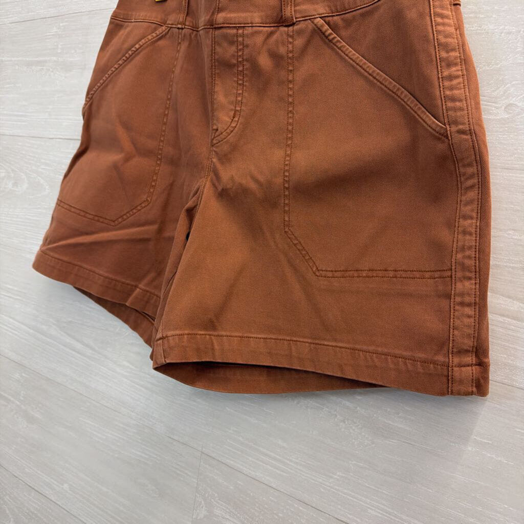Spanx Brown Pull On Shorts Large