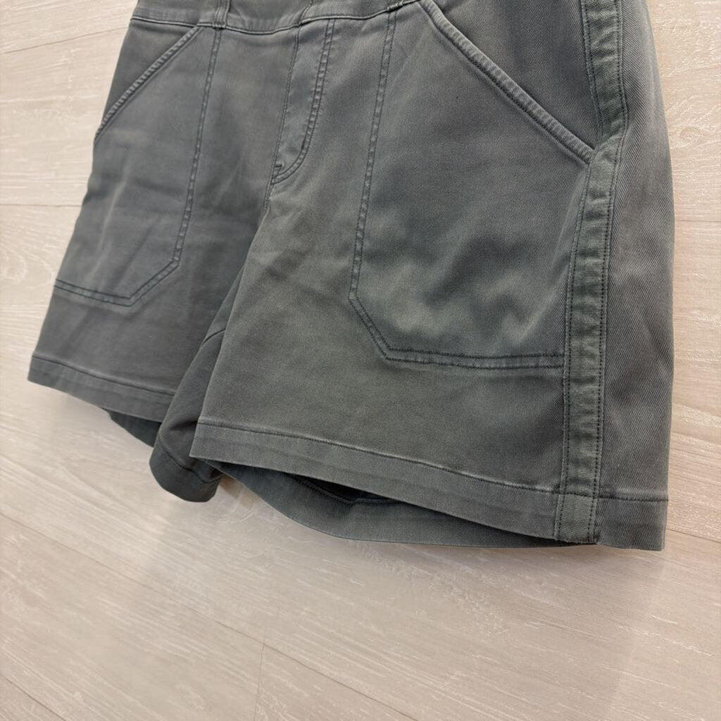 Spanx Blue Pull On Shorts Large