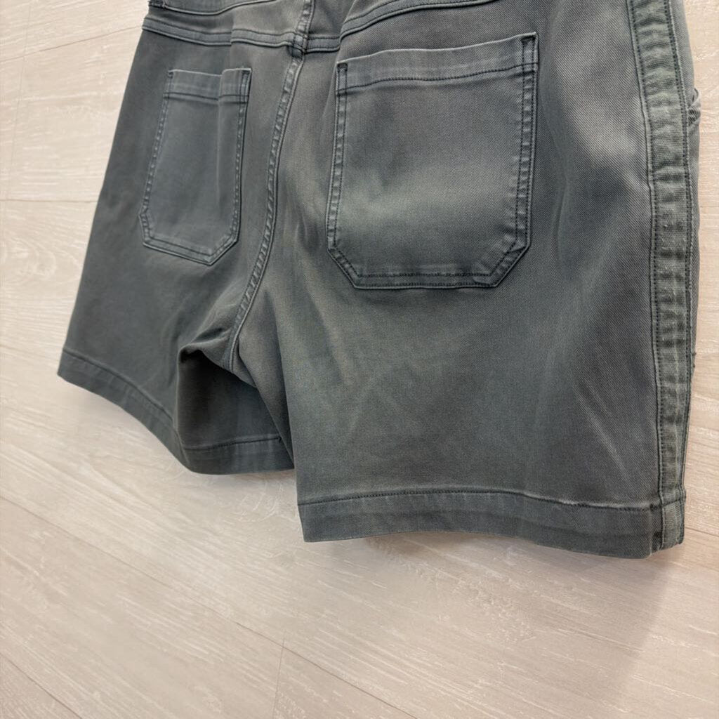 Spanx Blue Pull On Shorts Large