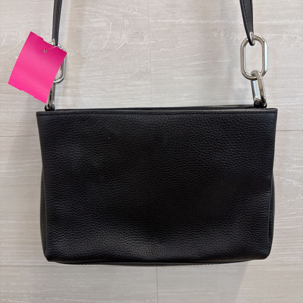 Michael Kors Black Pebbled Leather Crossbody Purse