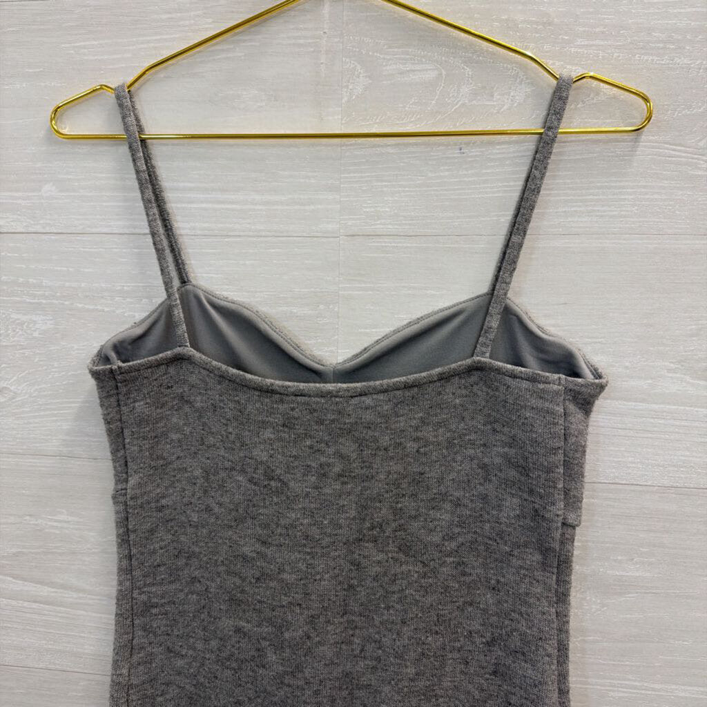 Express Grey Soft Bodysuit Small
