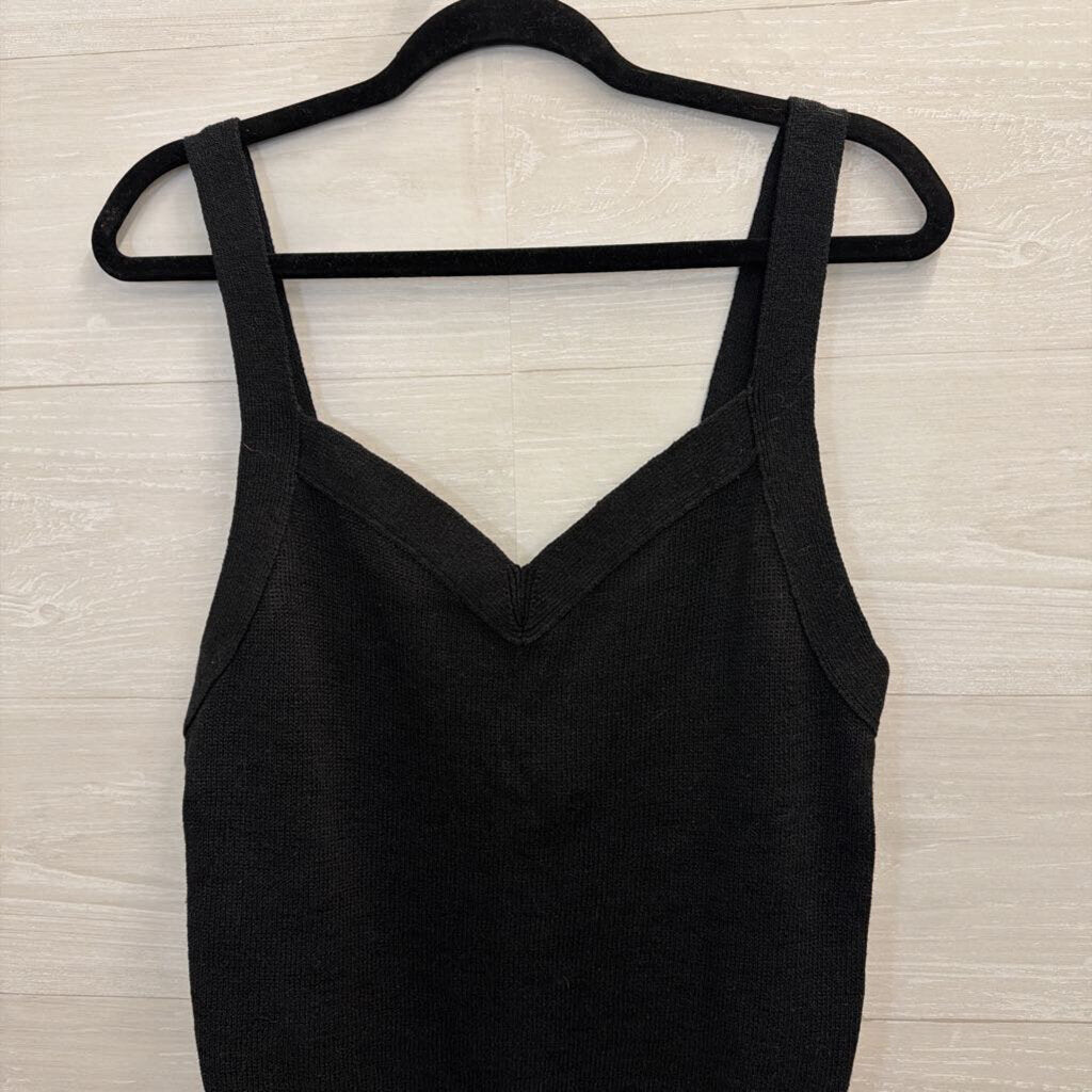 Banana Republic Black Knit Tank Top Small