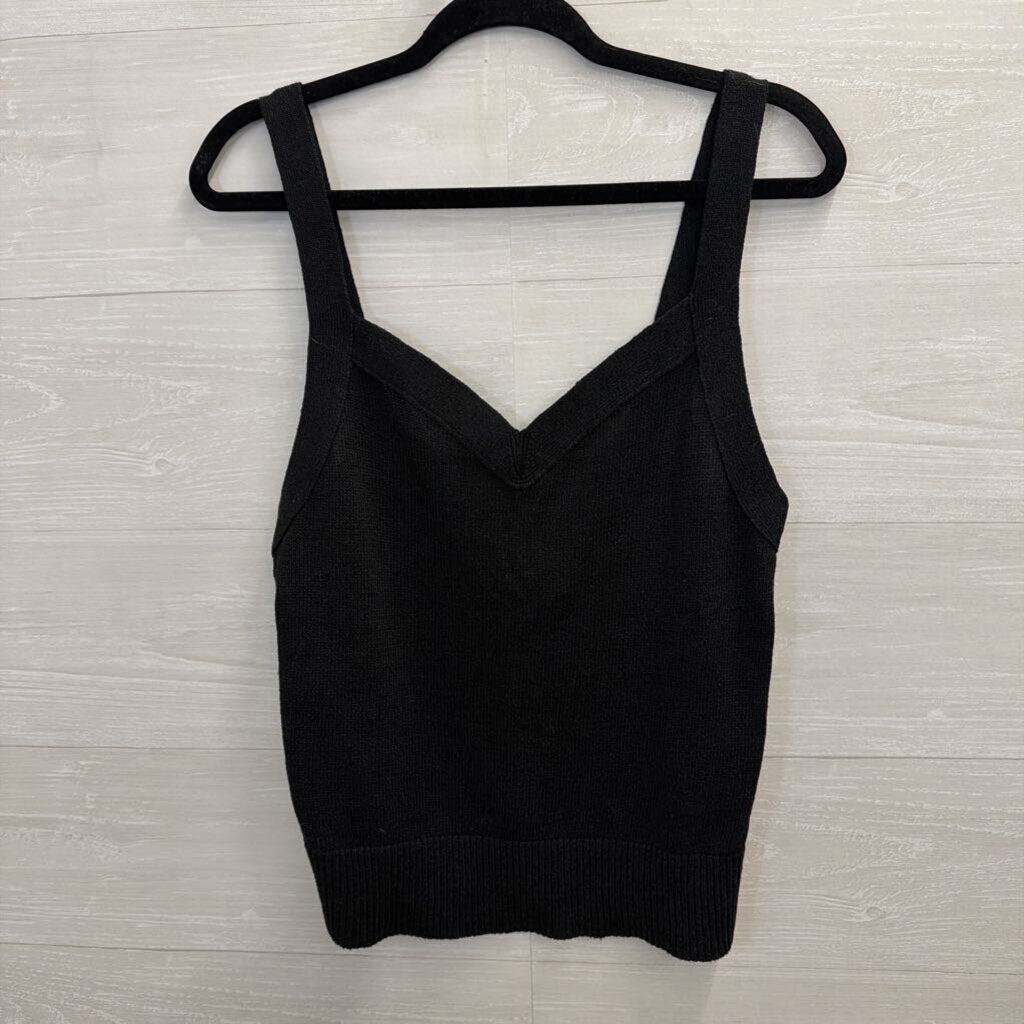 Banana Republic Black Knit Tank Top Small