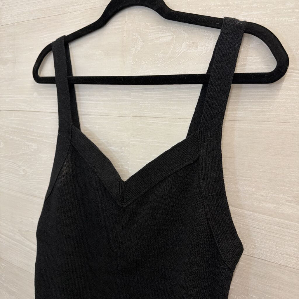 Banana Republic Black Knit Tank Top Small
