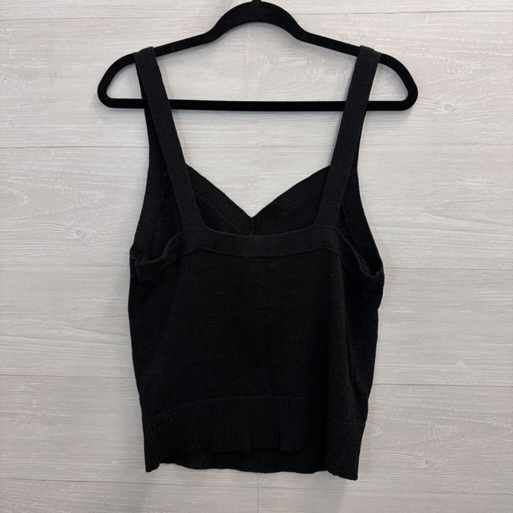 Banana Republic Black Knit Tank Top Small