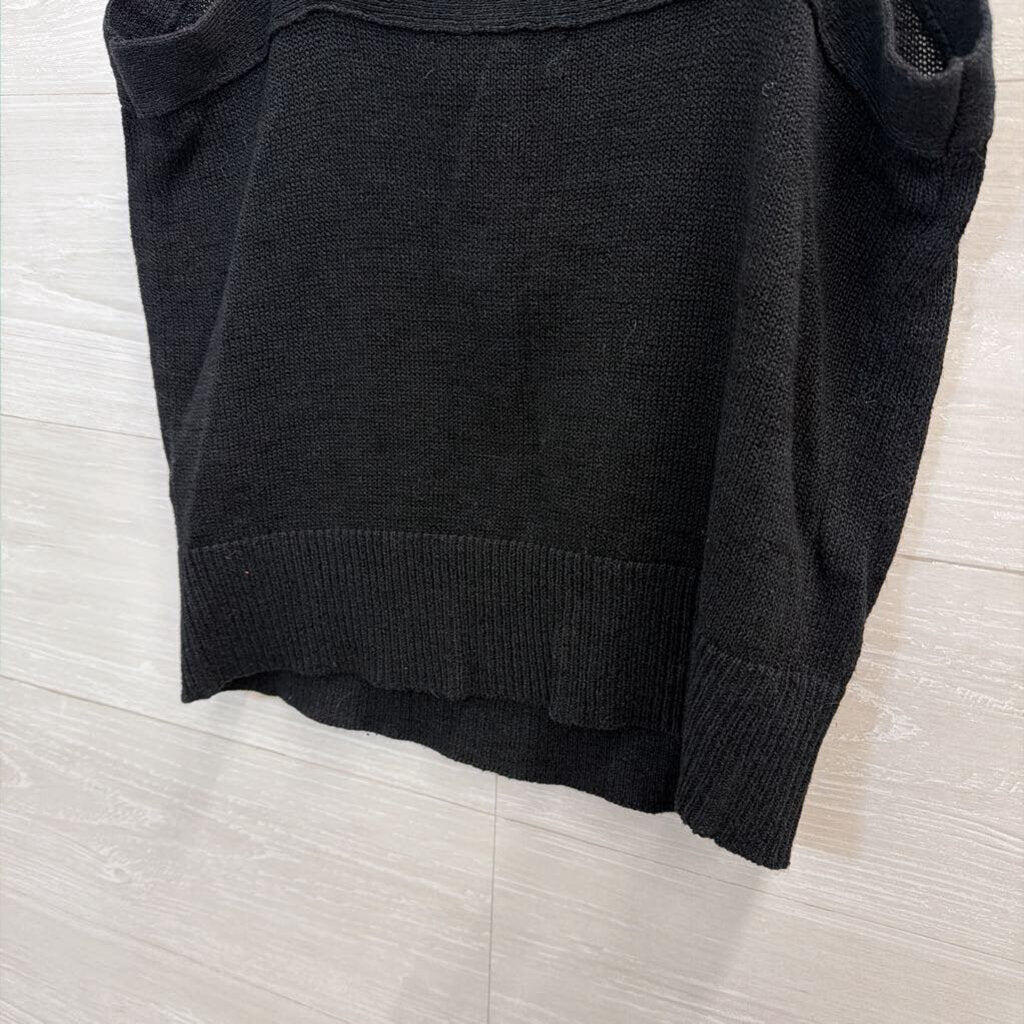 Banana Republic Black Knit Tank Top Small