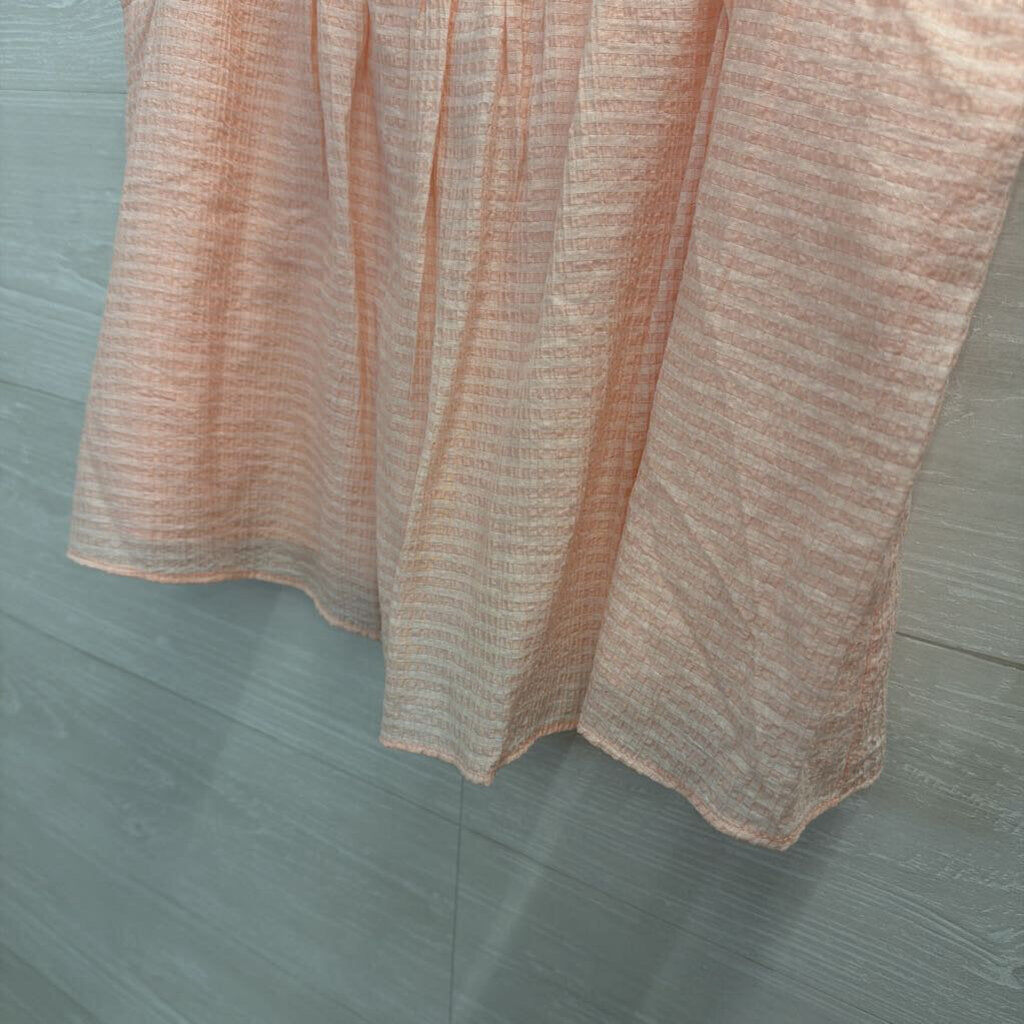 Banana Republic Pink Textured Cropped Tank Top Small