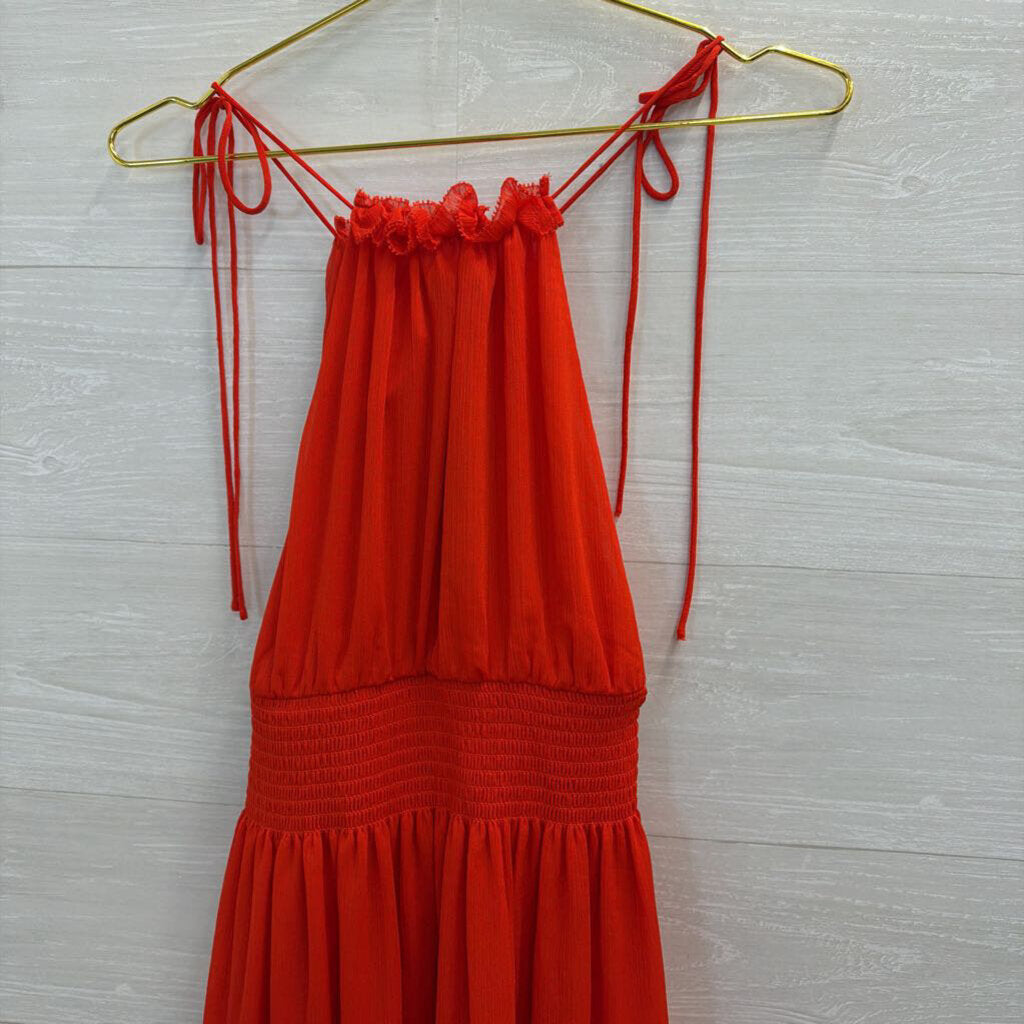 Banana Republic Red High Neck Dress Extra Small – newdsalem
